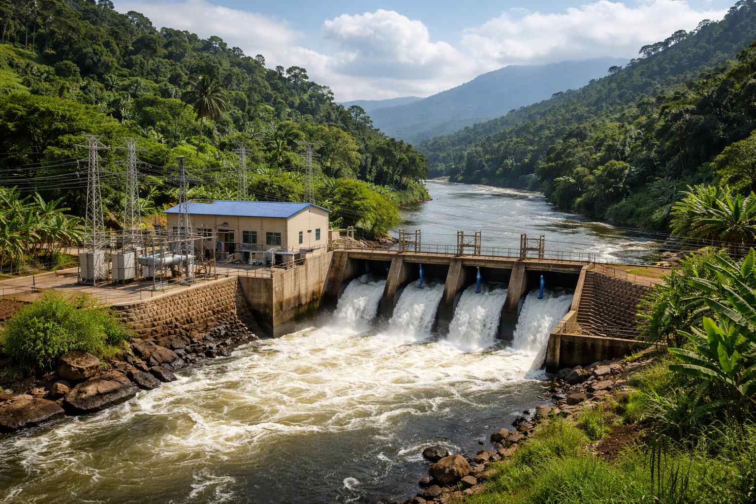 Renewable energy project site